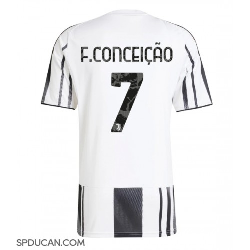 Muški Nogometni Dres Juventus Francisco Conceicao #7 Domaci 2025-26 Kratak Rukav